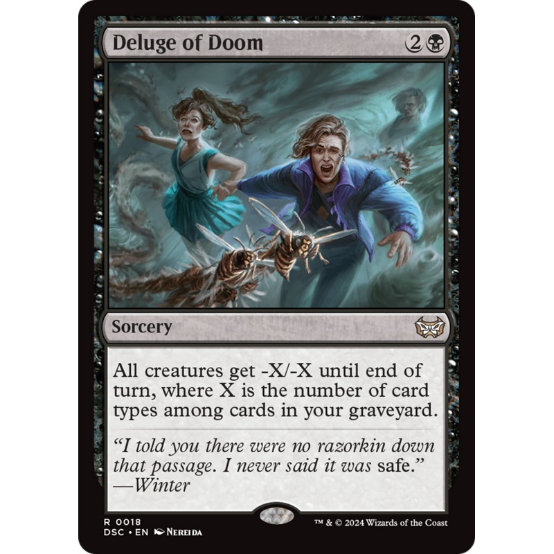 Deluge of Doom [Duskmourn: House of Horror Commander]