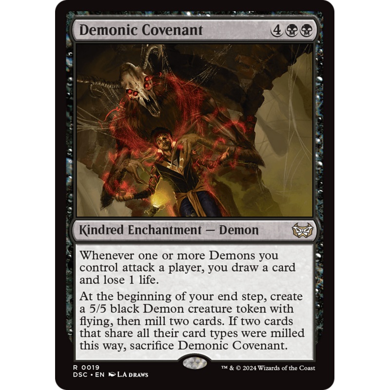 Demonic Covenant [Duskmourn: House of Horror Commander]