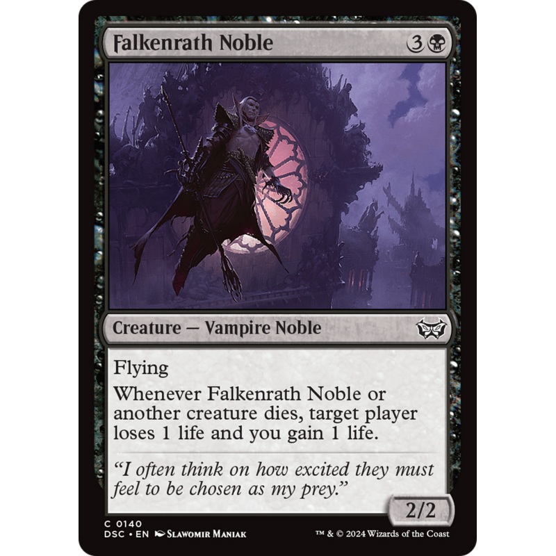 Falkenrath Noble [Duskmourn: House of Horror Commander]