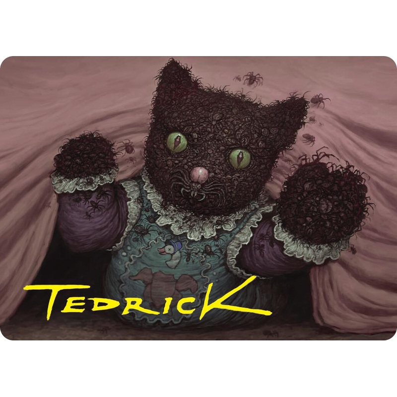 Twitching Doll Art Card (Gold-Stamped Signature) [Duskmourn: House of Horror Art Series]