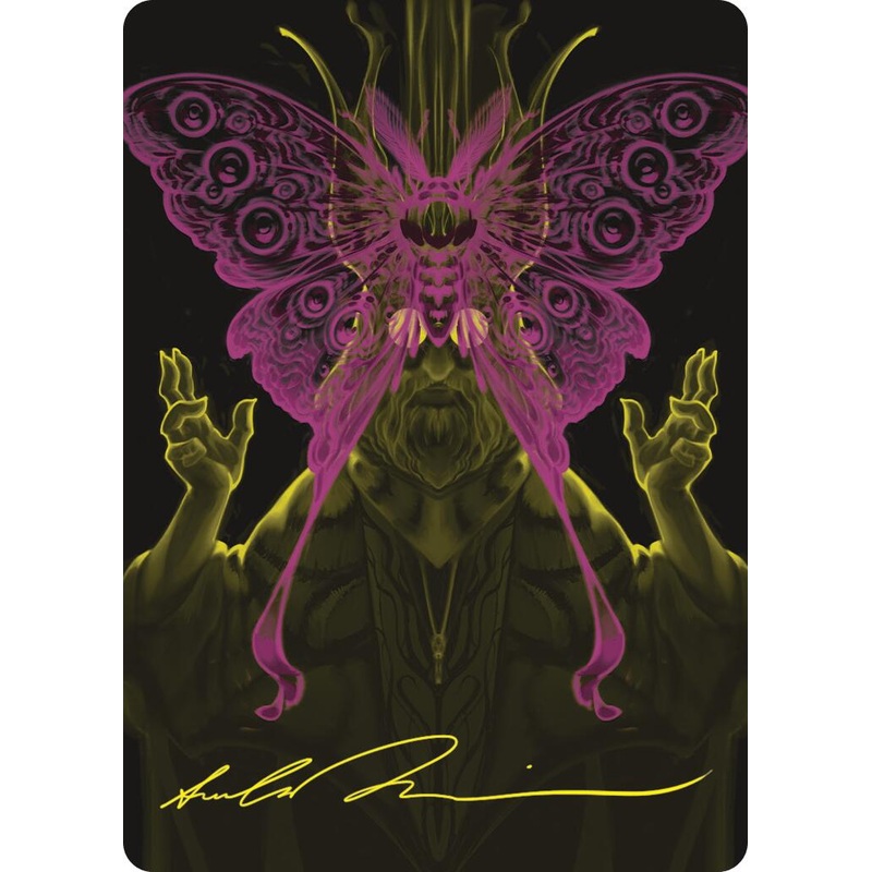 Victor, Valgavoth's Seneschal Art Card (44/54) (Gold-Stamped Signature) [Duskmourn: House of Horror Art Series]