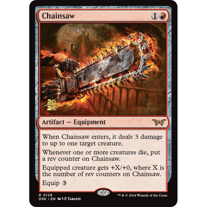 Chainsaw [Duskmourn: House of Horror Prerelease Promos]