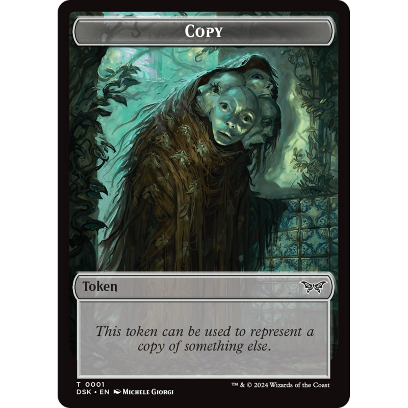 Copy Token [Duskmourn: House of Horror Tokens]