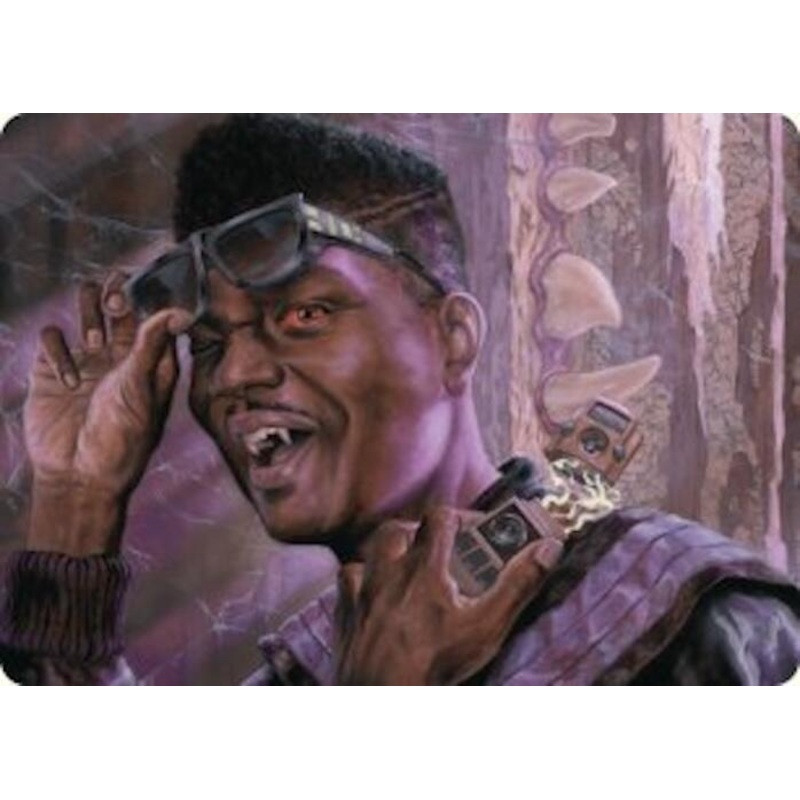 Dashing Bloodsucker Art Card [Duskmourn: House of Horror Art Series]