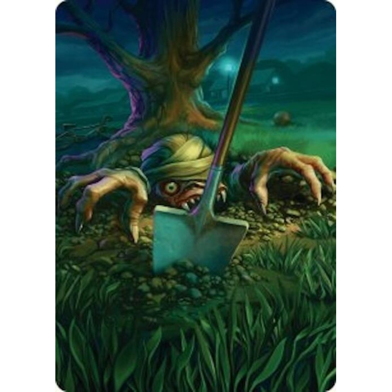 Exhume Art Card [Duskmourn: House of Horror Art Series]
