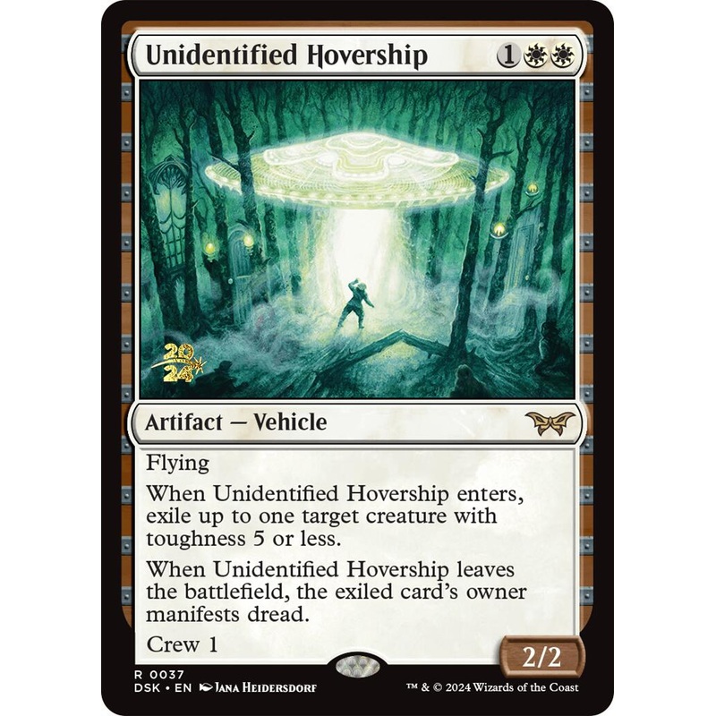 Unidentified Hovership [Duskmourn: House of Horror Prerelease Promos]