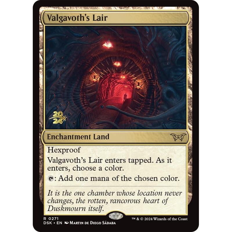 Valgavoth's Lair [Duskmourn: House of Horror Prerelease Promos]