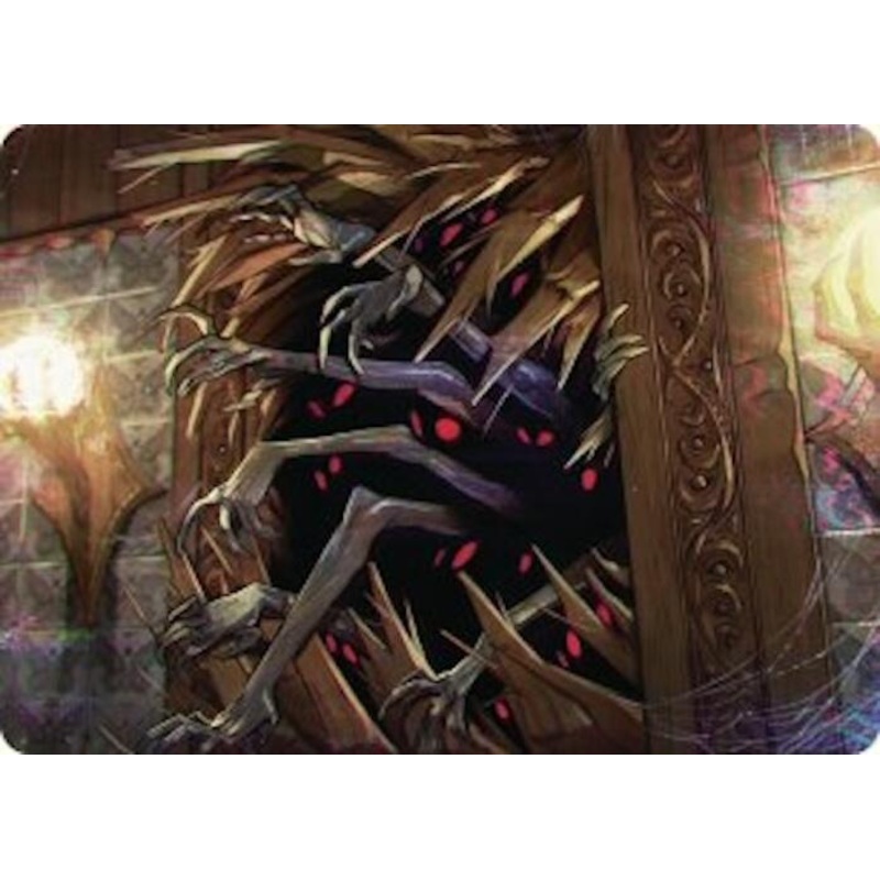Withering Torment Art Card [Duskmourn: House of Horror Art Series]