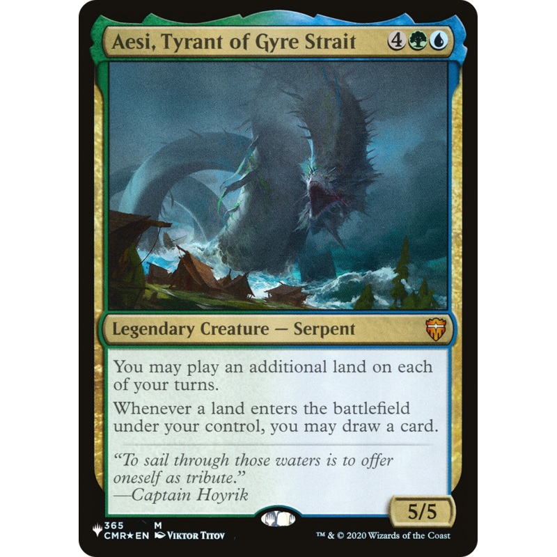 Aesi, Tyrant of Gyre Strait [The List]