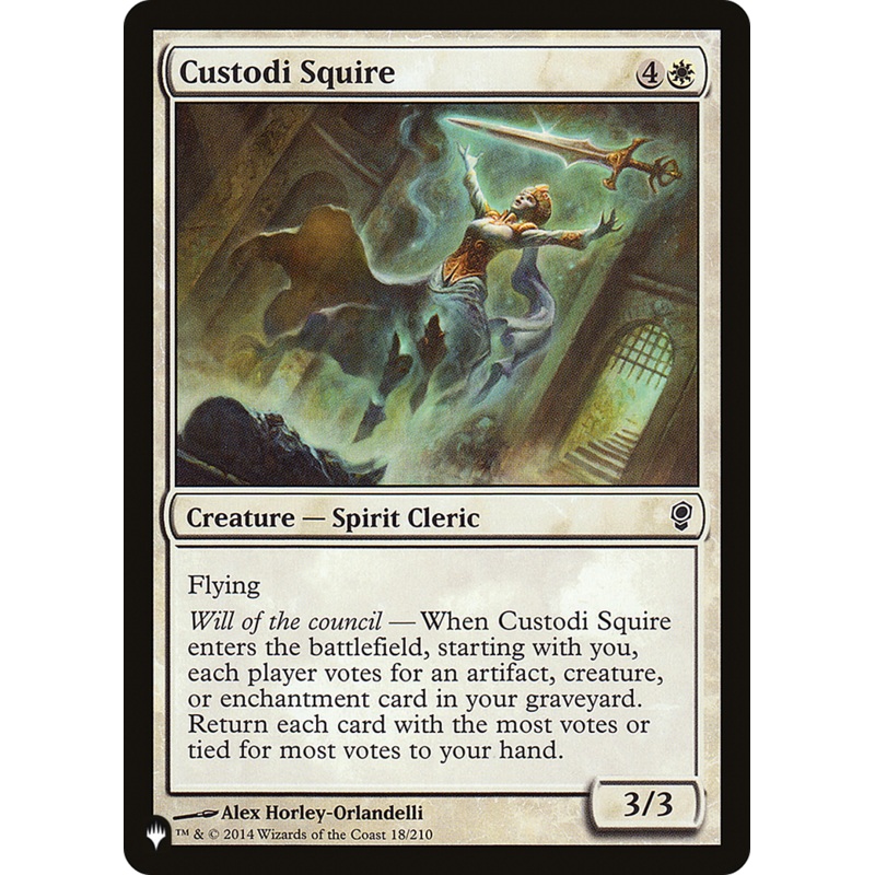 Custodi Squire [The List]
