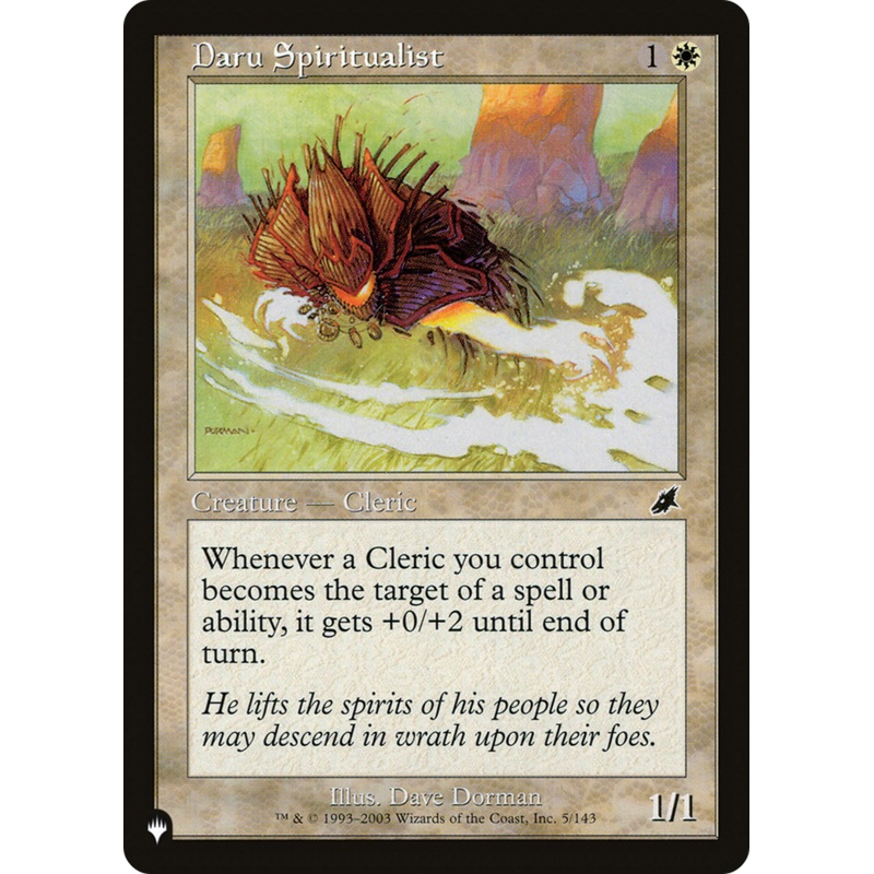 Daru Spiritualist [The List]
