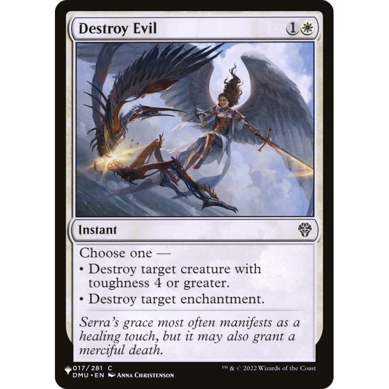Destroy Evil [The List]