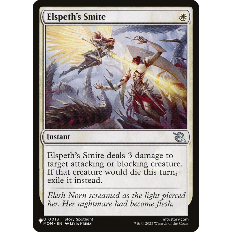 Elspeth's Smite [The List]