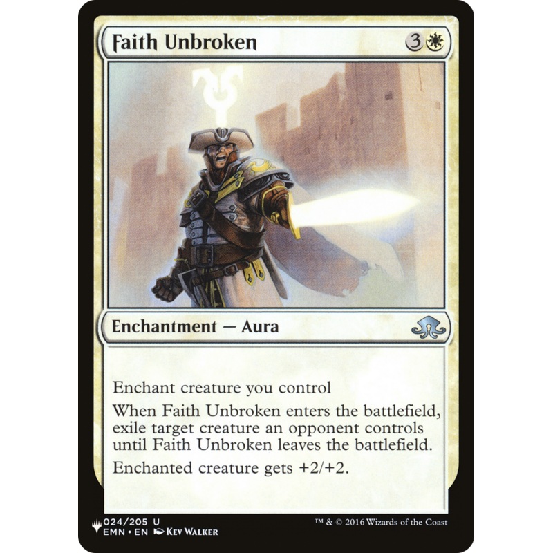 Faith Unbroken [The List]