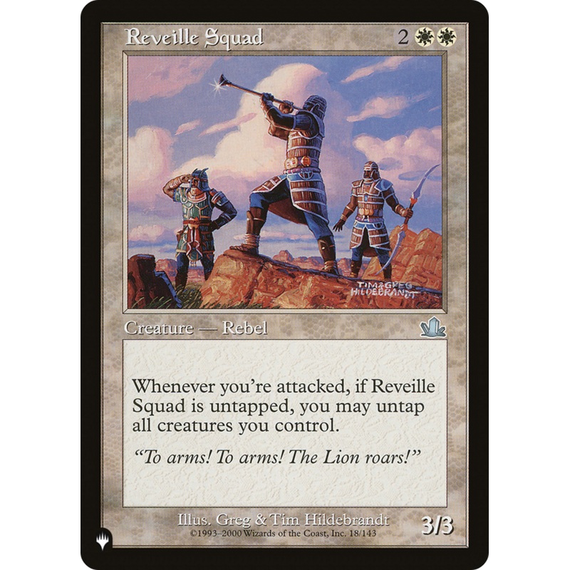 Reveille Squad [The List]