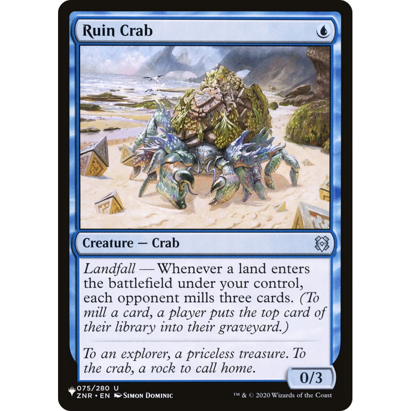 Ruin Crab [The List]