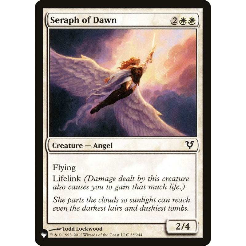 Seraph of Dawn [The List]