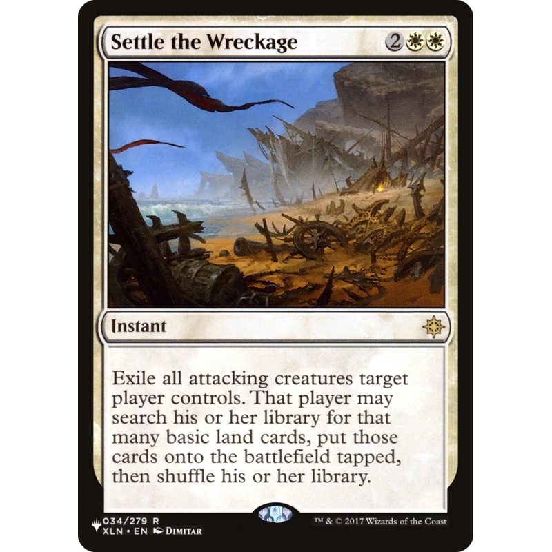 Settle the Wreckage [The List]