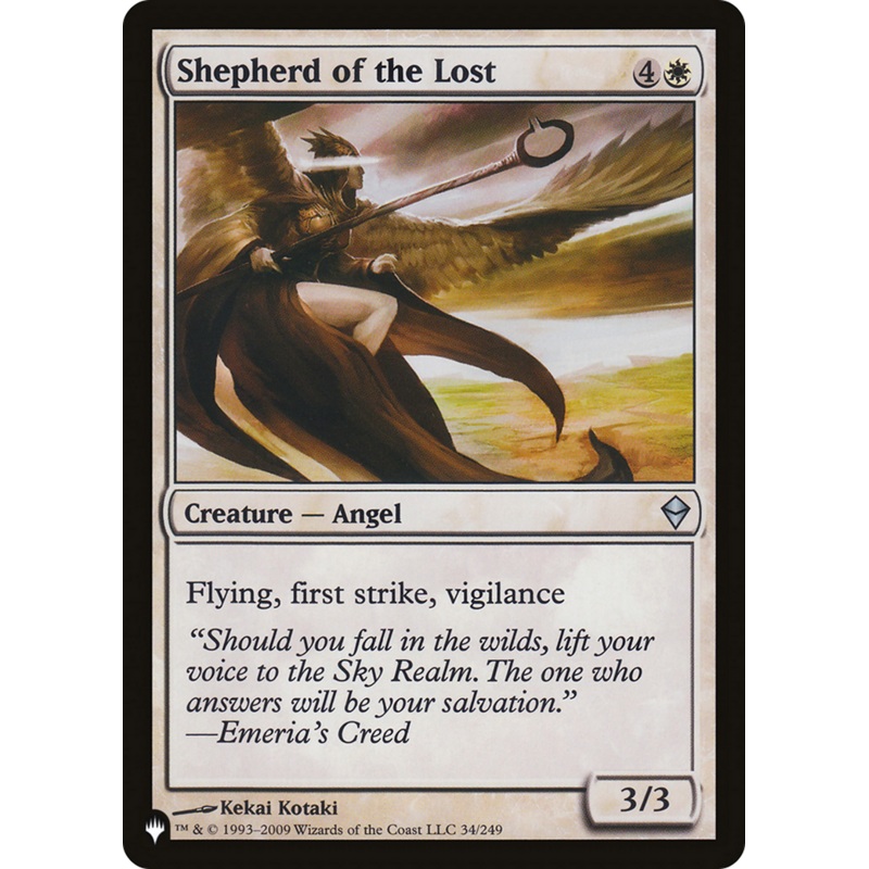 Shepherd of the Lost [The List]