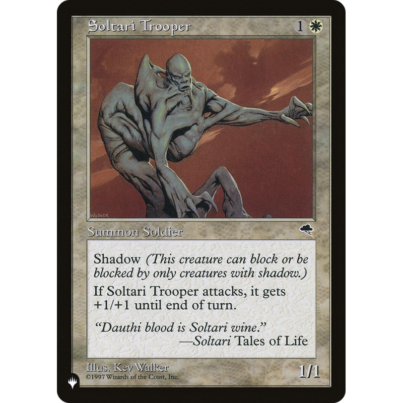 Soltari Trooper [The List]
