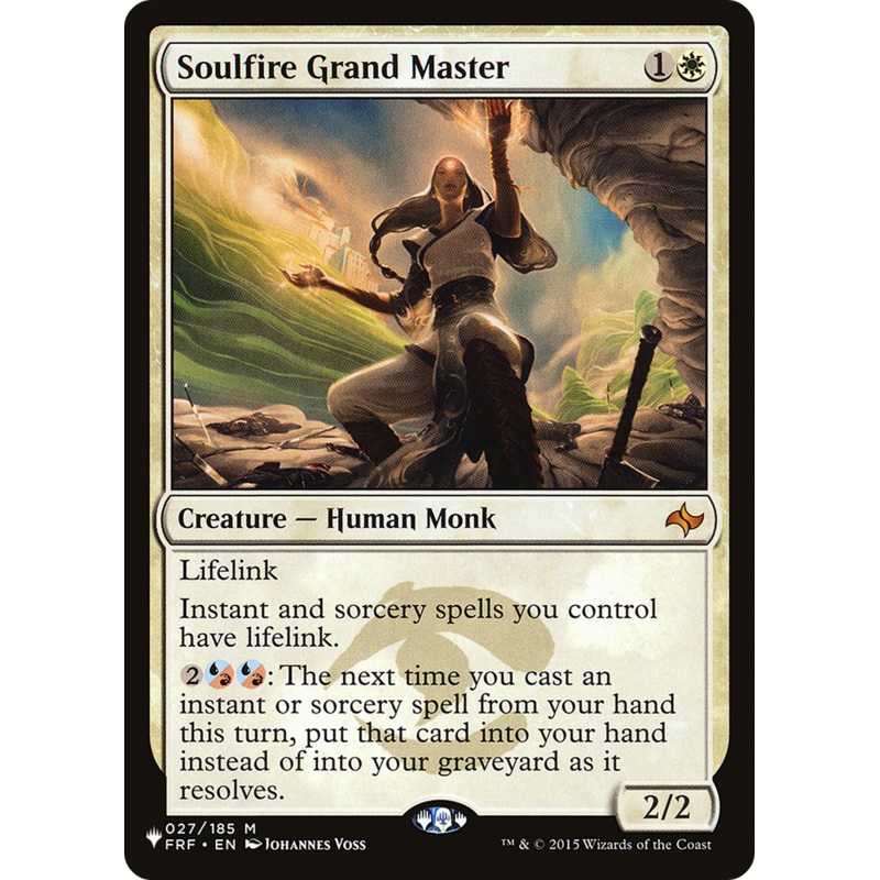 Soulfire Grand Master [The List]
