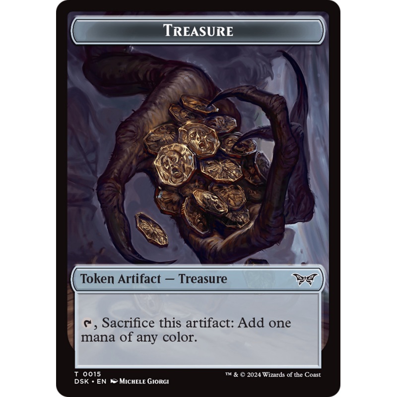 Treasure Token [Duskmourn: House of Horror Tokens]