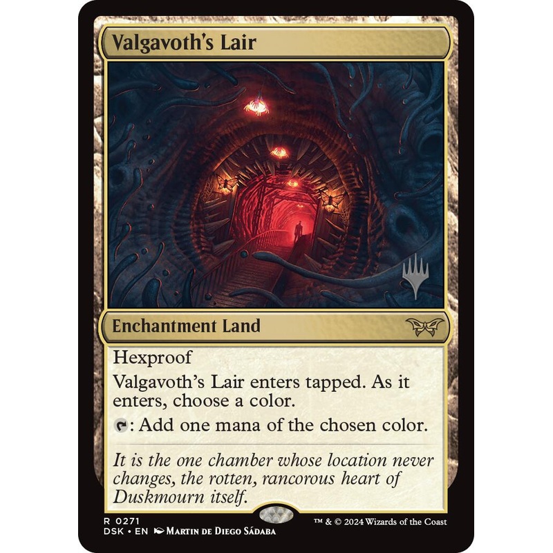 Valgavoth's Lair (Promo Pack) [Duskmourn: House of Horror Promos]