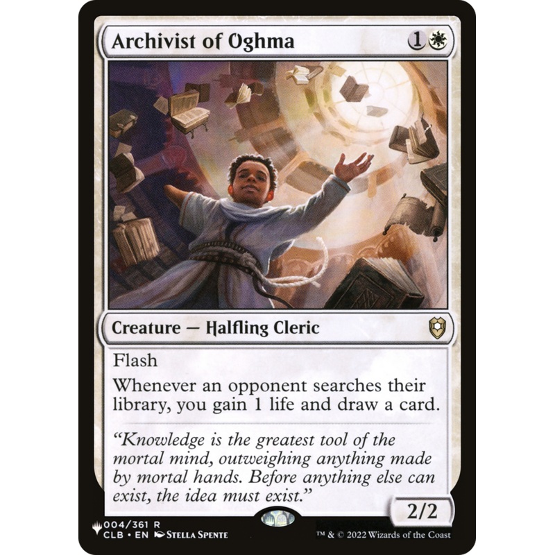 Archivist of Oghma [The List]