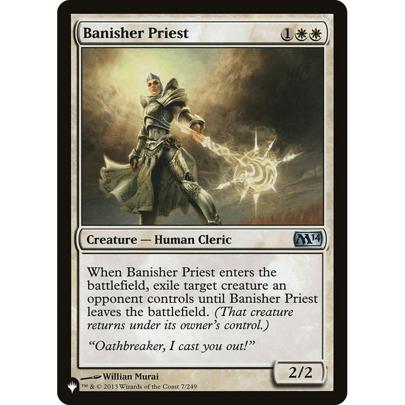 Banisher Priest [The List]