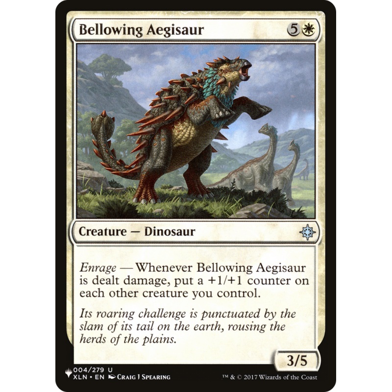 Bellowing Aegisaur [The List]