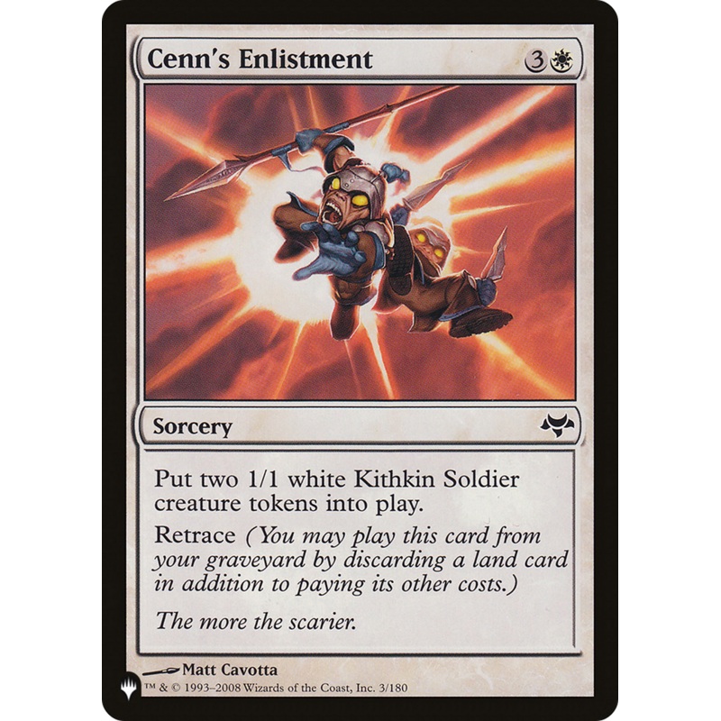 Cenn's Enlistment [The List]