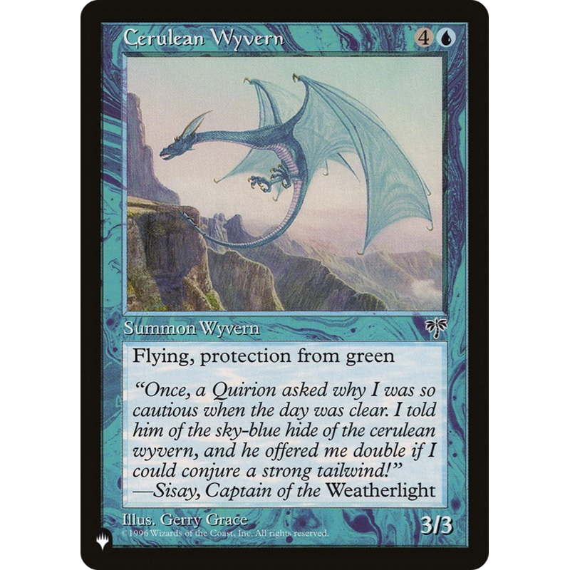 Cerulean Wyvern [The List]