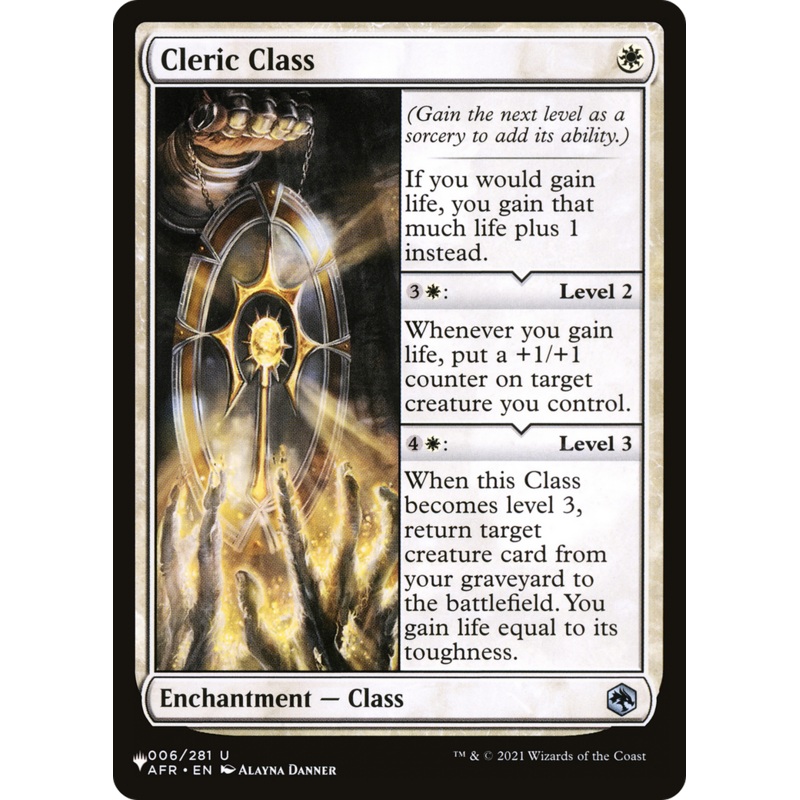 Cleric Class [The List]