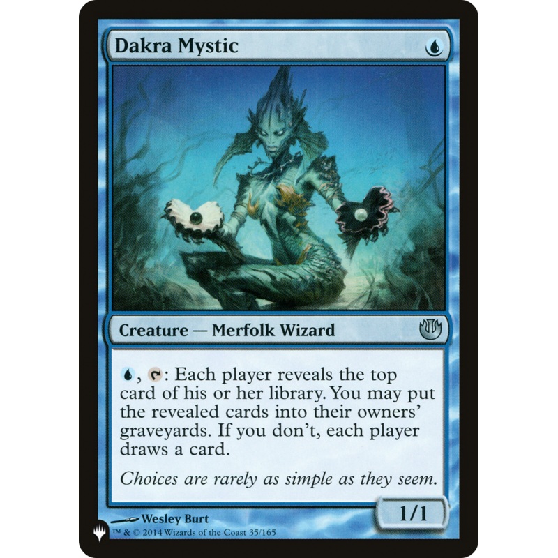 Dakra Mystic [The List]