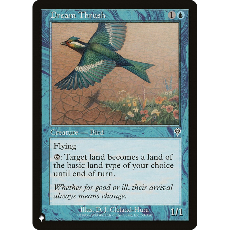 Dream Thrush [The List]