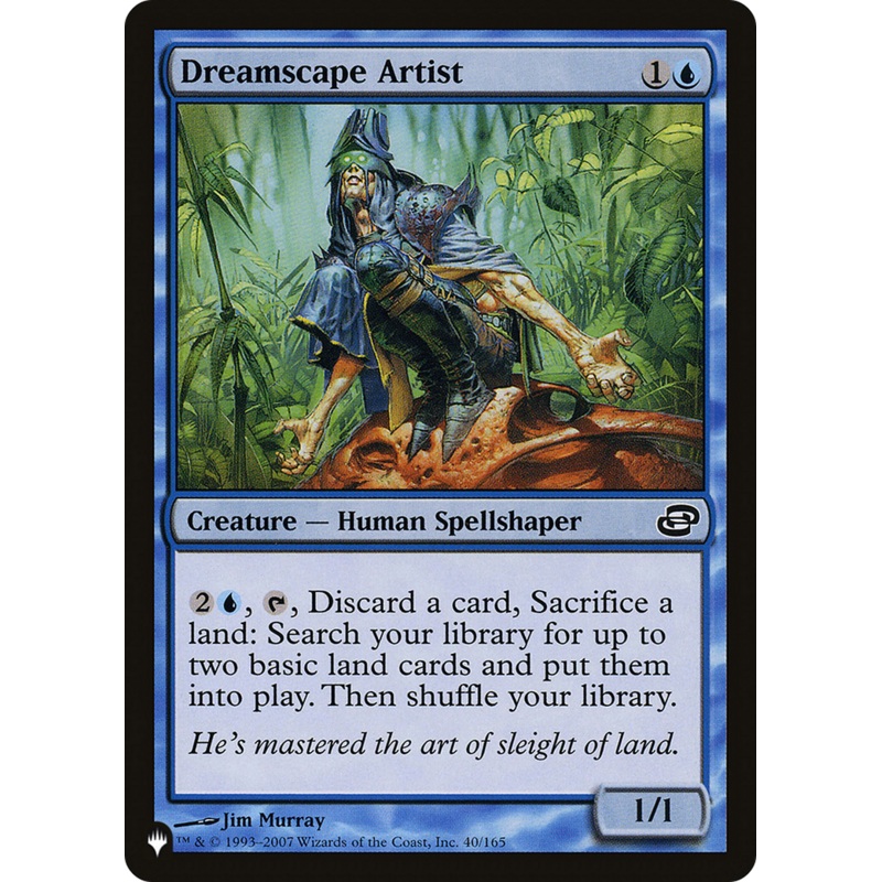 Dreamscape Artist [The List]