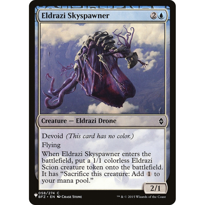 Eldrazi Skyspawner [The List]