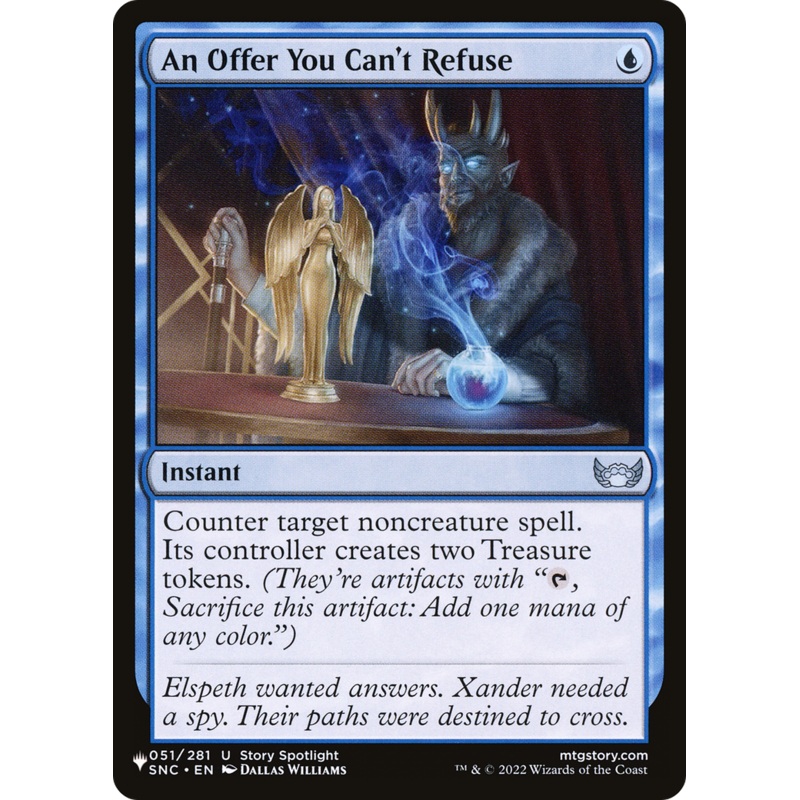 An Offer You Can't Refuse [The List]