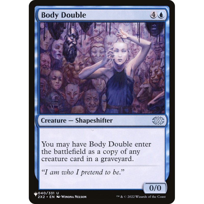 Body Double [The List]