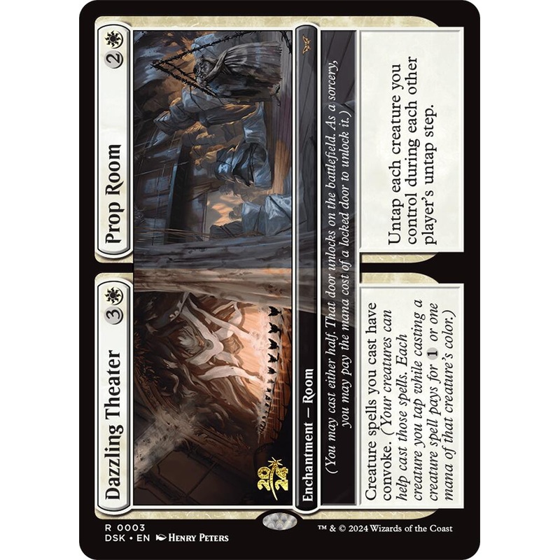 Dazzling Theater // Prop Room [Duskmourn: House of Horror Prerelease Promos]