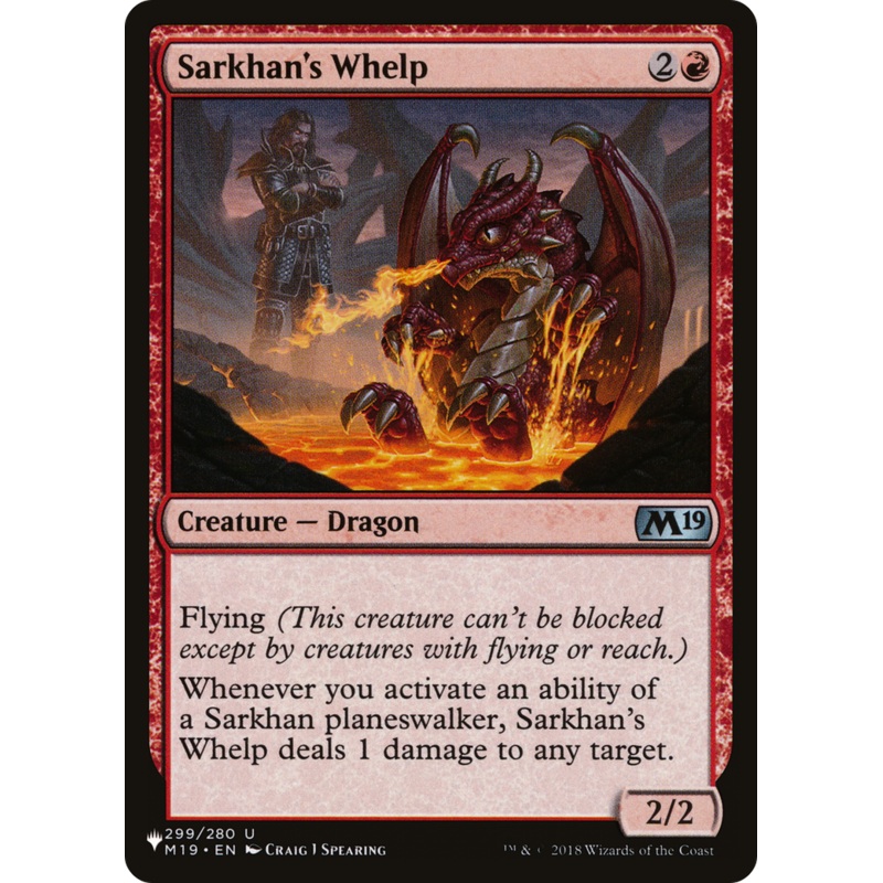 Sarkhan's Whelp [The List]
