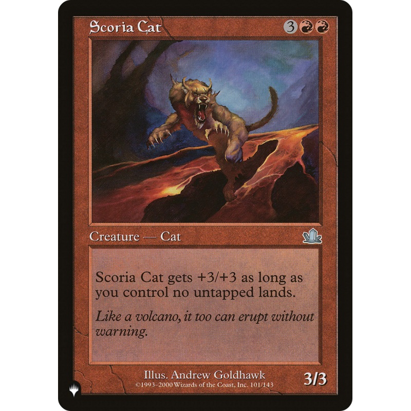 Scoria Cat [The List]