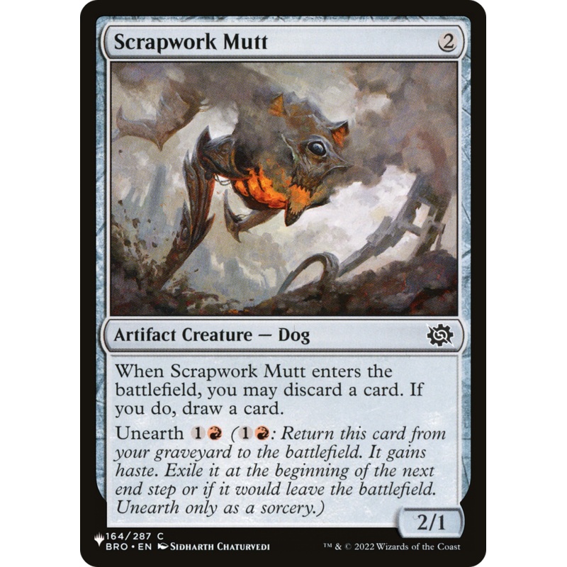 Scrapwork Mutt [The List]