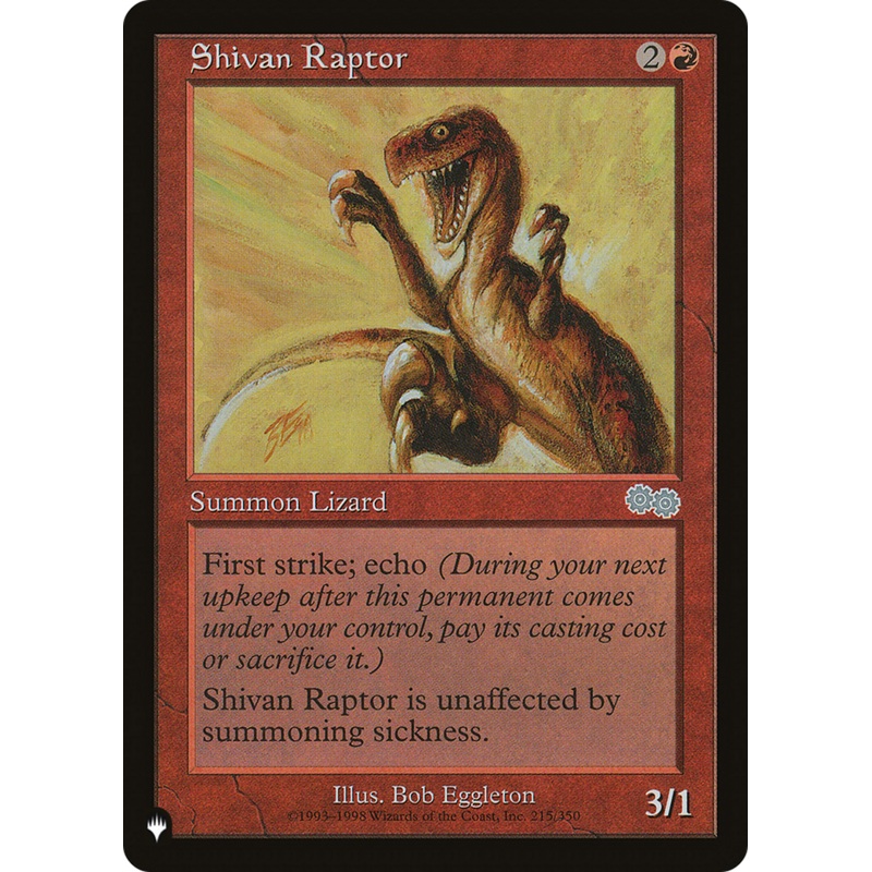 Shivan Raptor [The List]