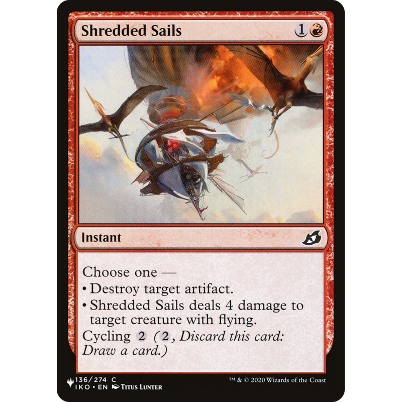 Shredded Sails [The List]