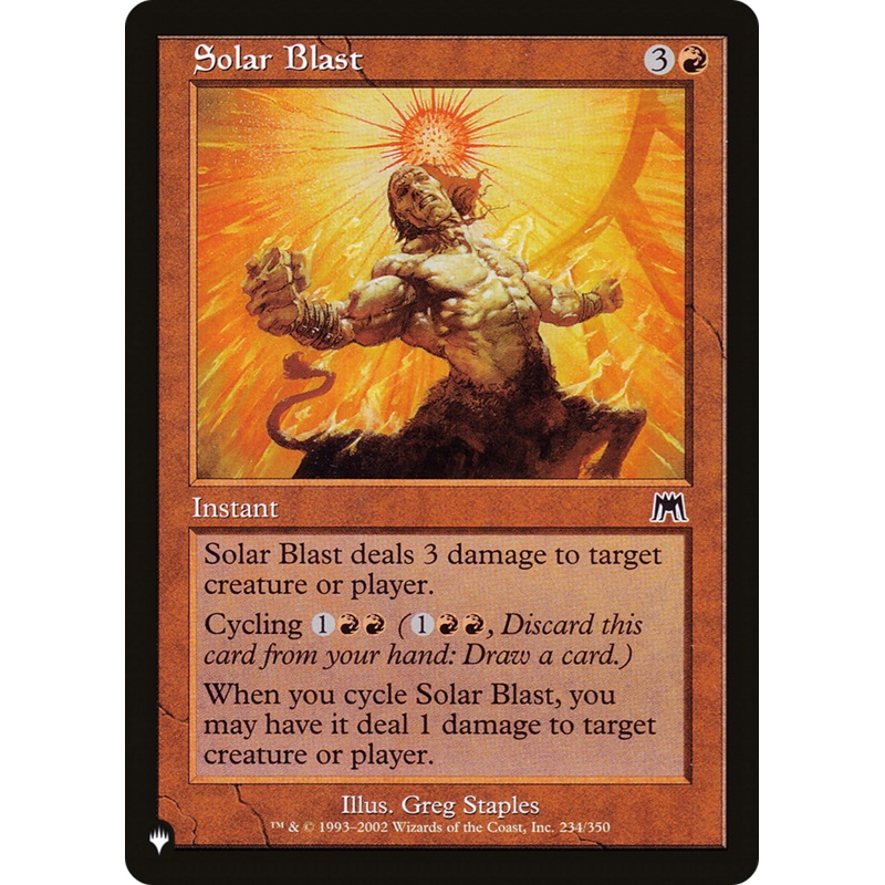 Solar Blast [The List]