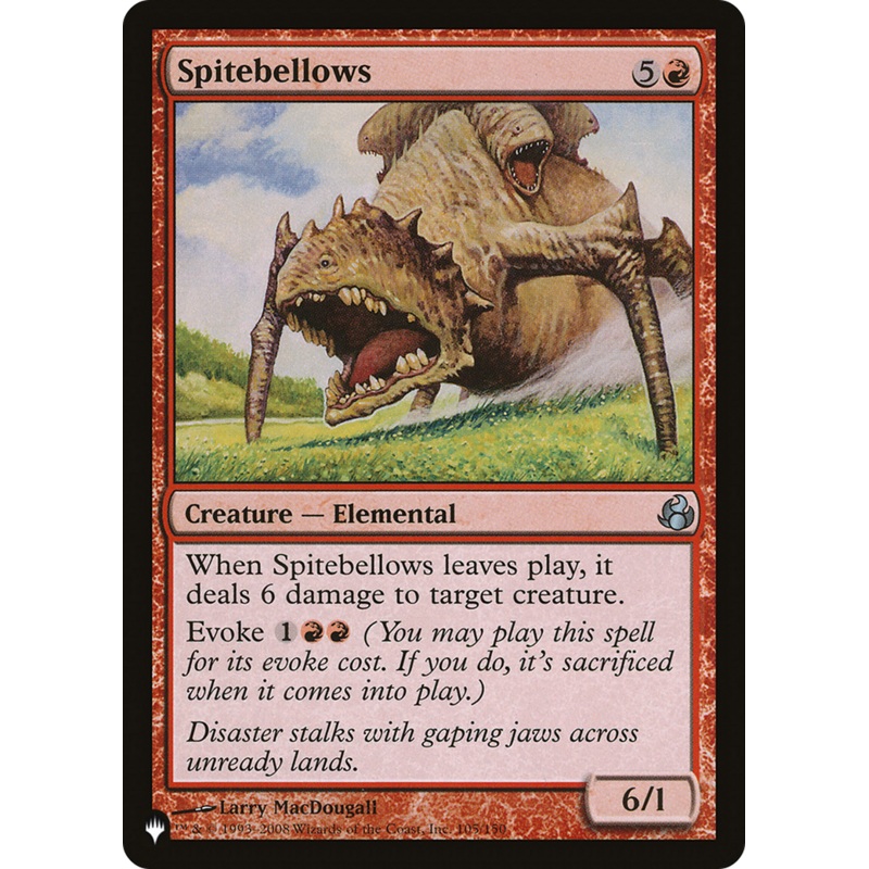 Spitebellows [The List]