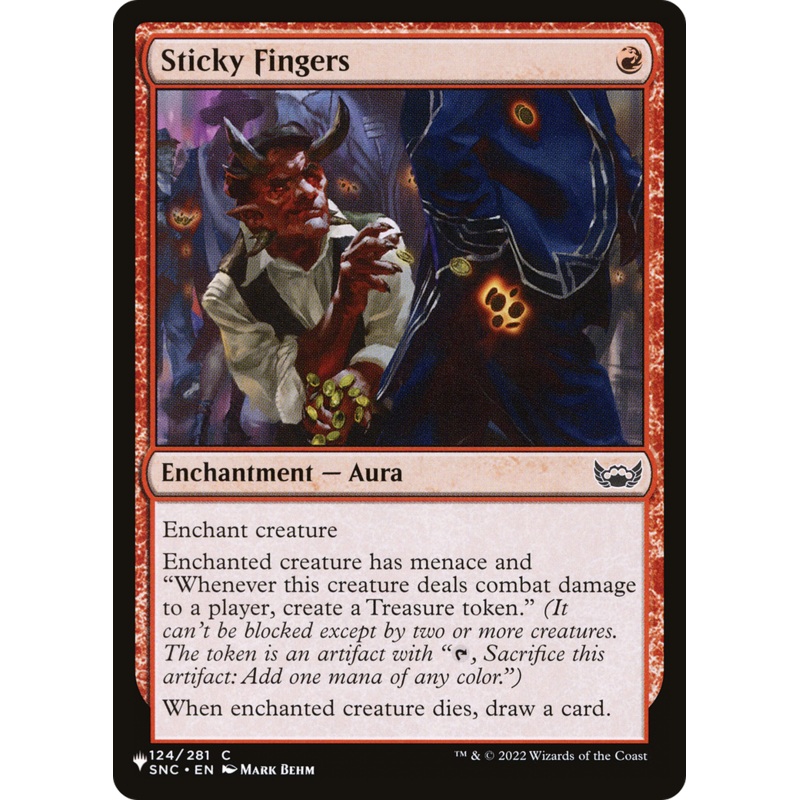Sticky Fingers [The List]