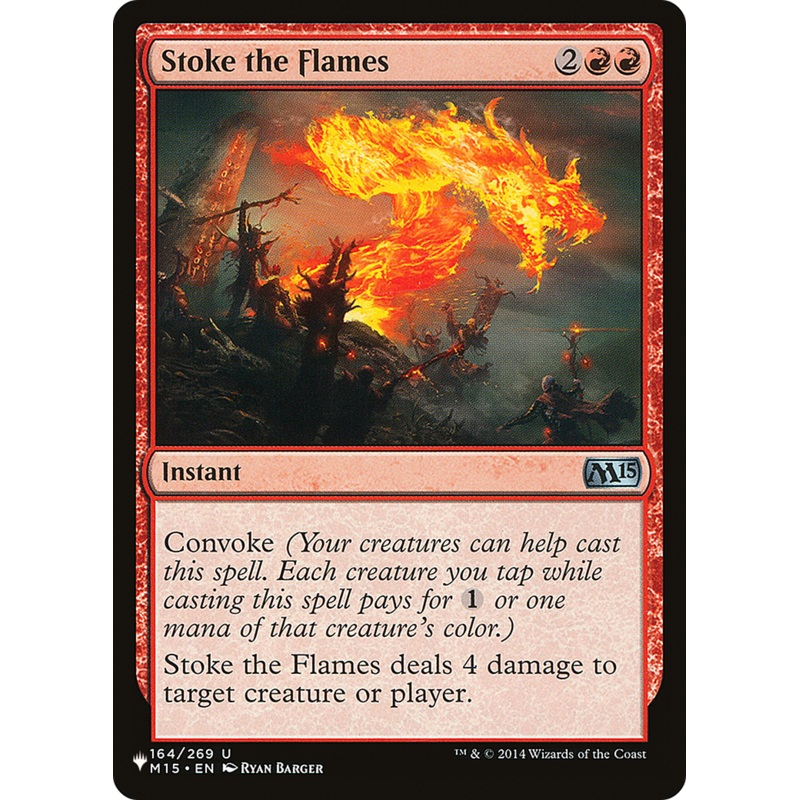 Stoke the Flames [The List]