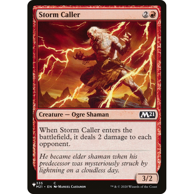 Storm Caller [The List]